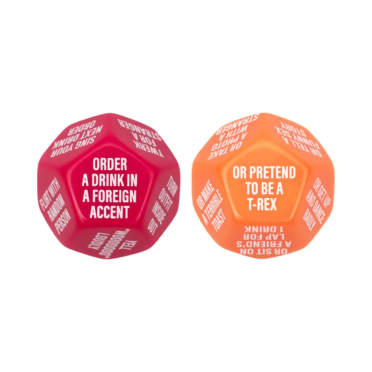Girls Night Out Dice: Bachelorette Party Wood Rocket