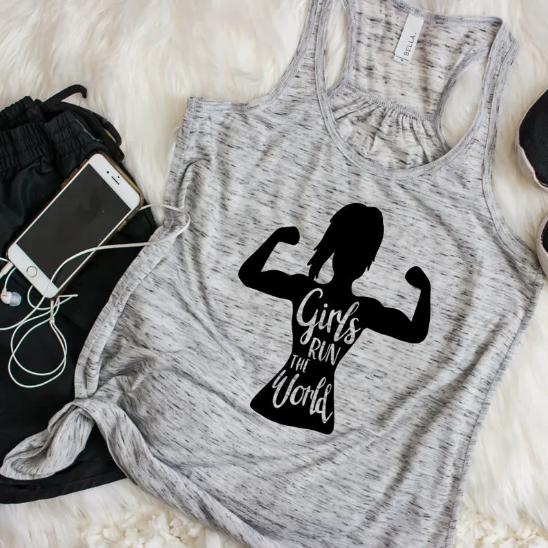 Girls Run the World Ladies Shirt Dream Team Designs