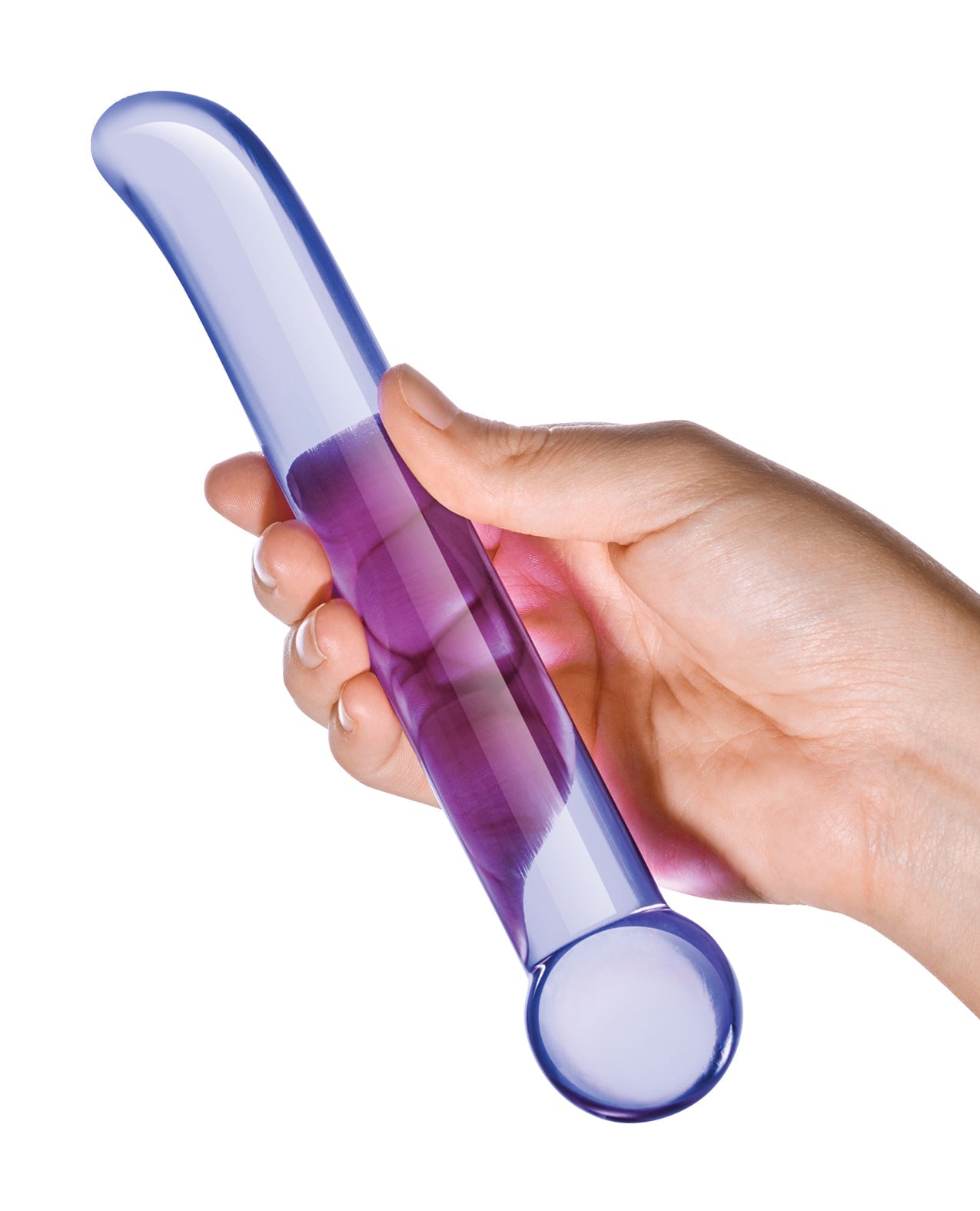 Glas Purple G-spot Tickler Electric / Hustler Lingerie
