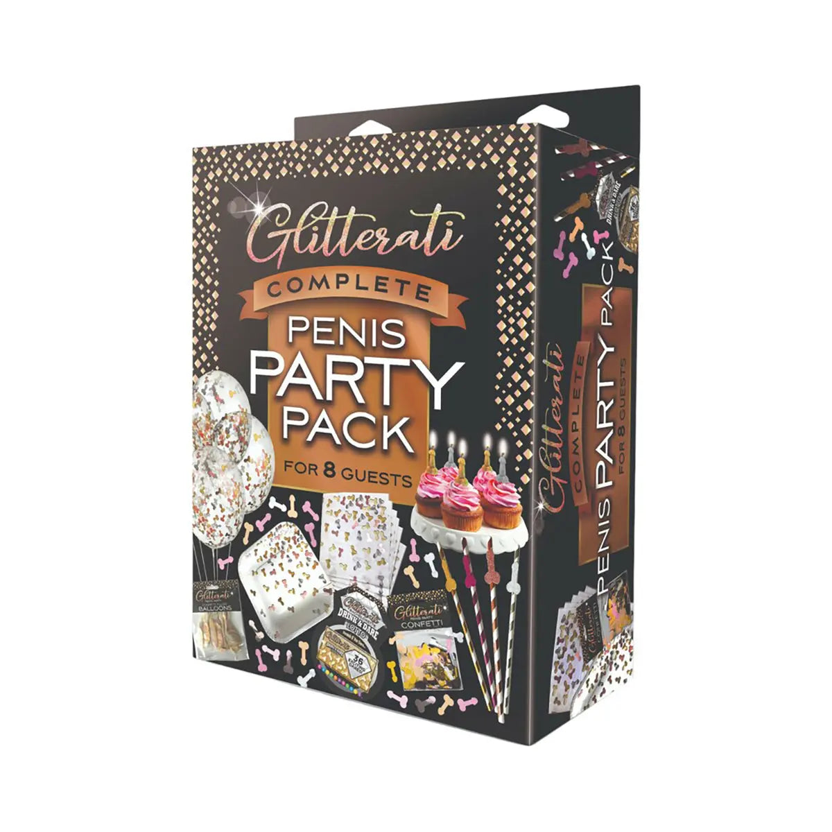 Glitterati Party Pack Penis Little Genie