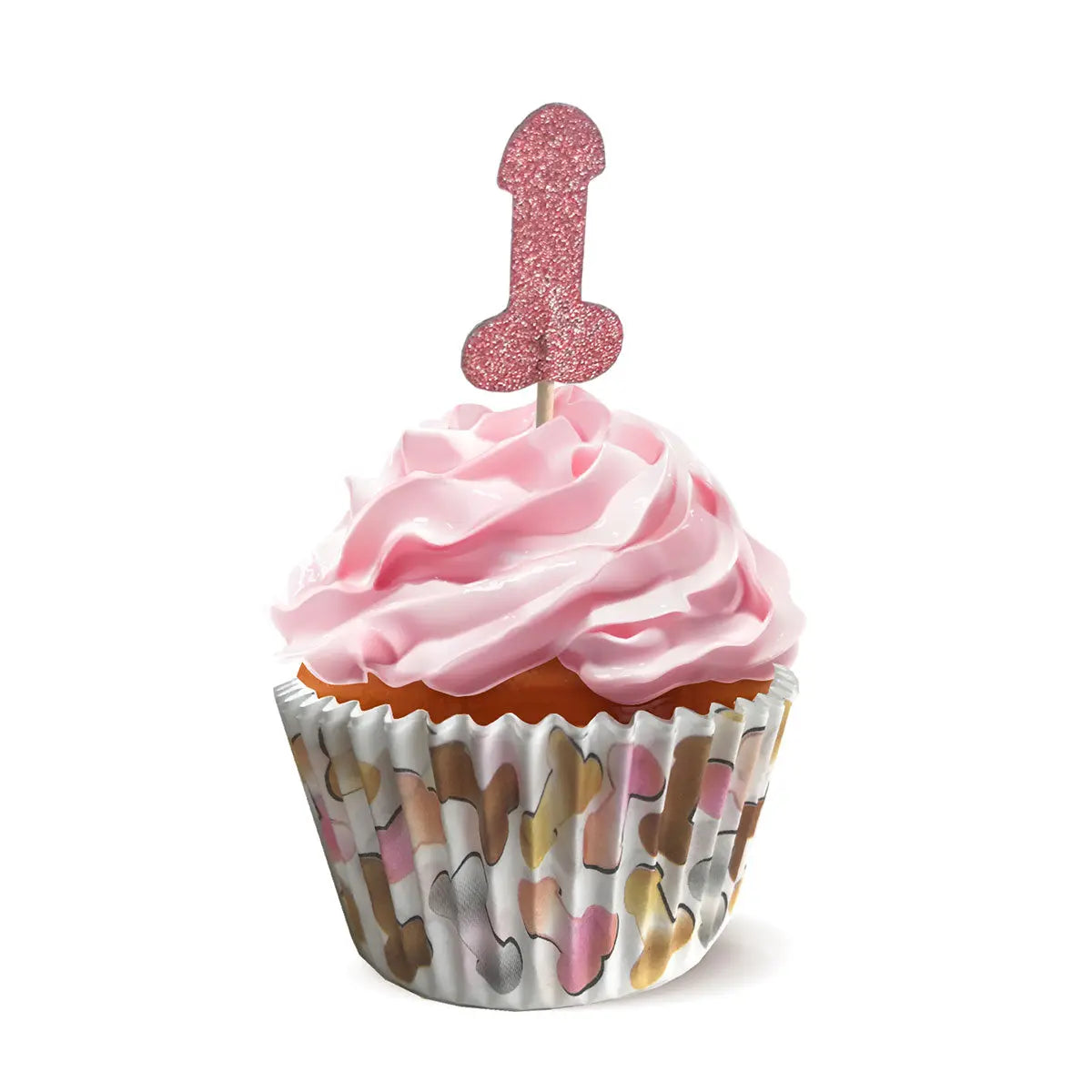 Glitterati Penis Cupcake Set Little Genie