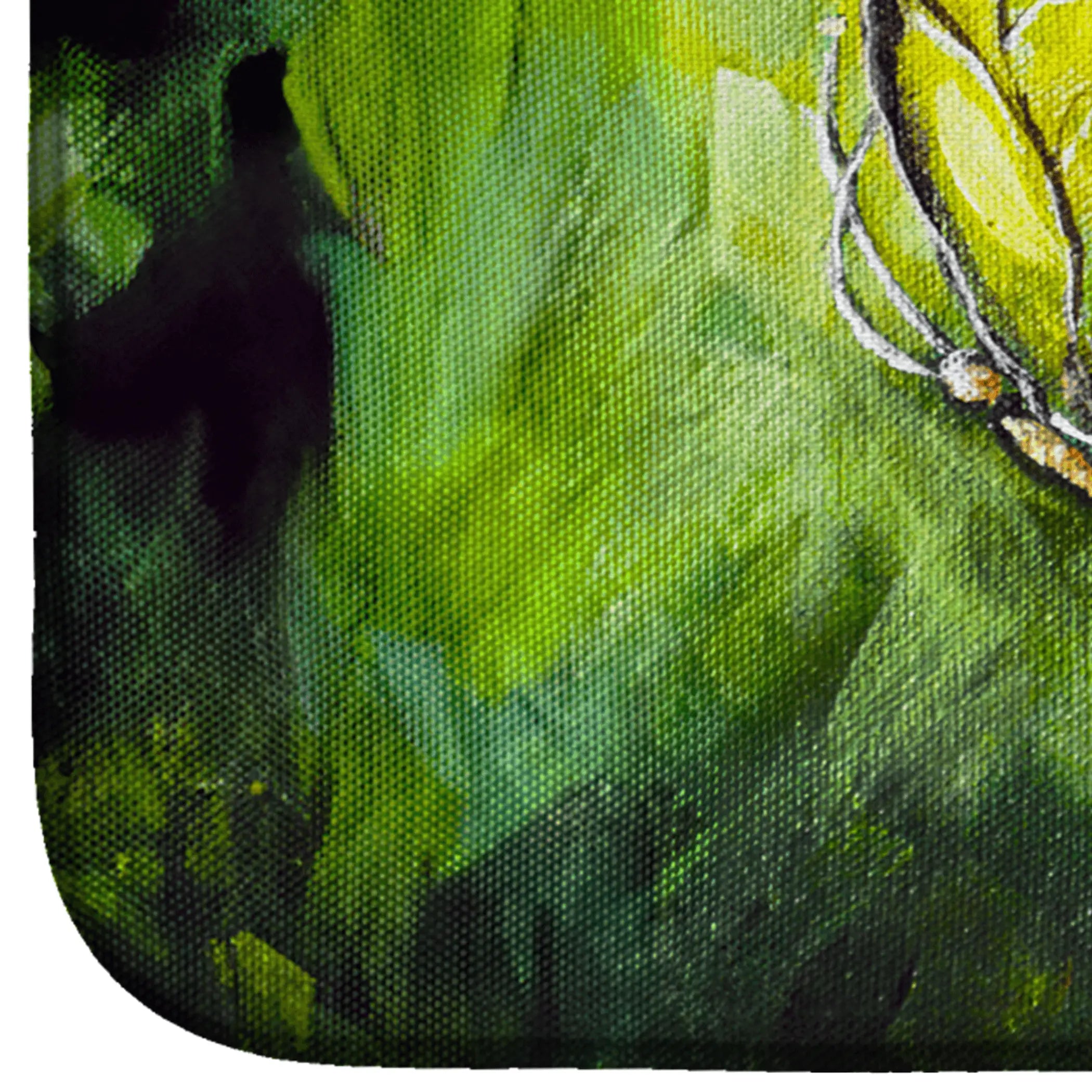 Glover Fly Sage Butterfly Dish Drying Mat Caroline's Treasures