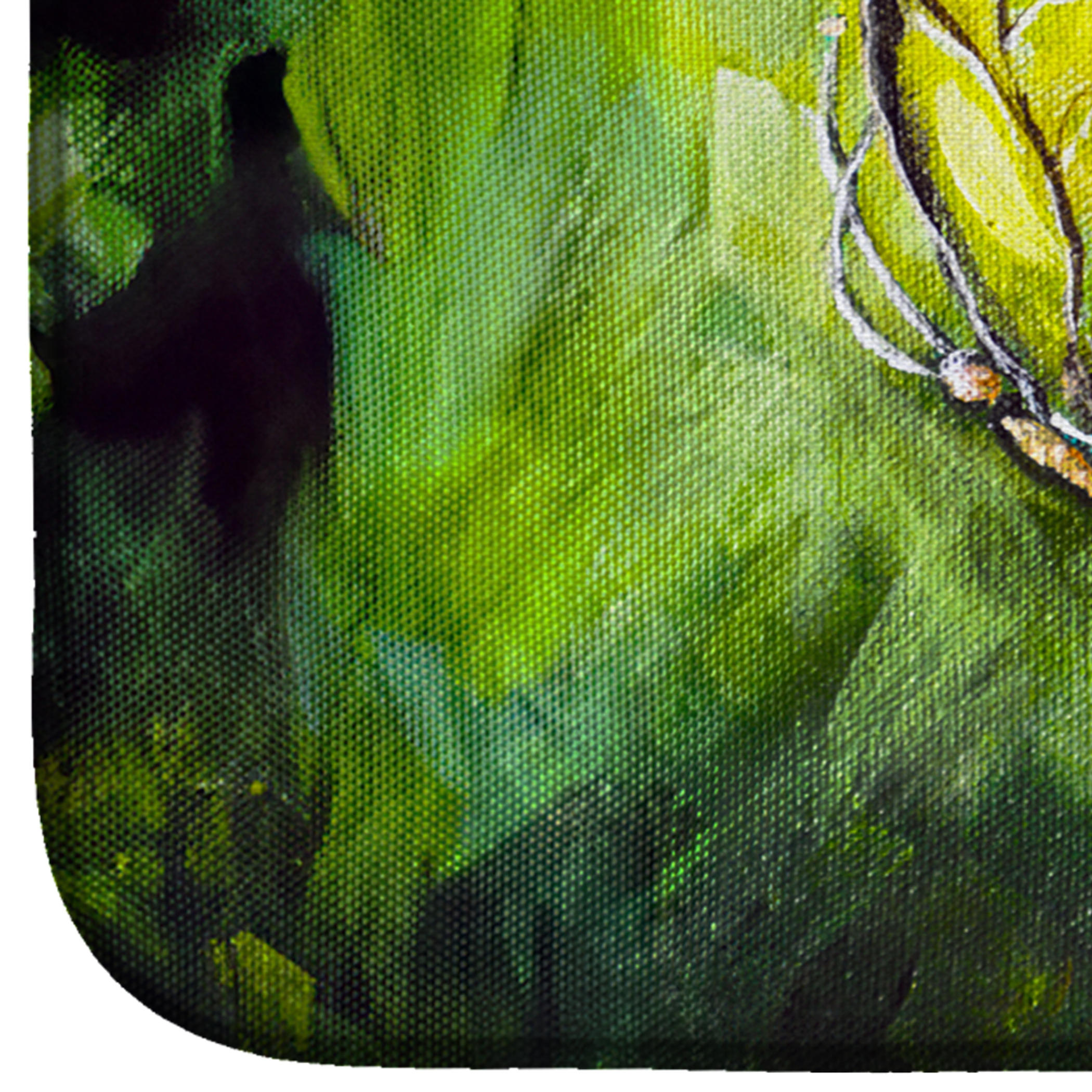Glover Fly Sage Butterfly Dish Drying Mat Caroline's Treasures
