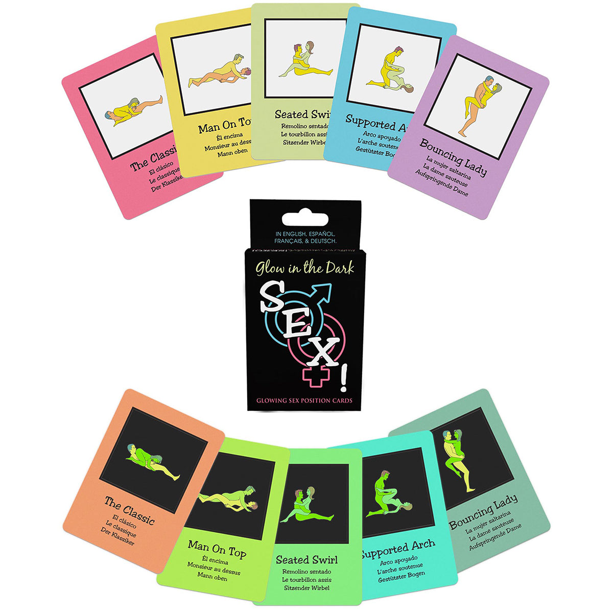 Glow-in-the-Dark Sex Cards Kheper Games
