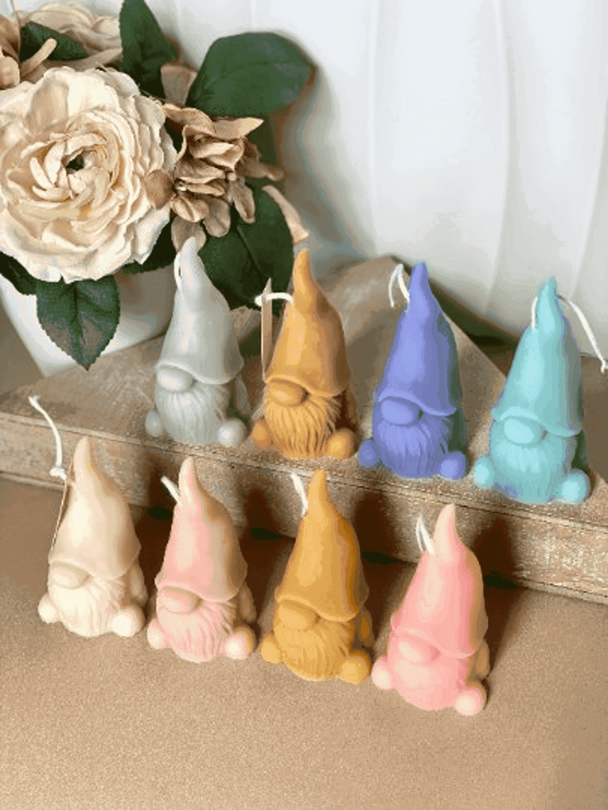Gnome Soy Wax Scented Candle AmberLane