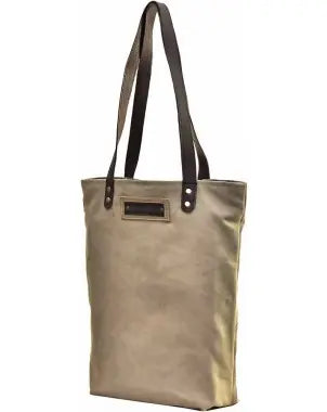 Go With the Flow Whale Recycled Military Tent Tote Vintage Addiction