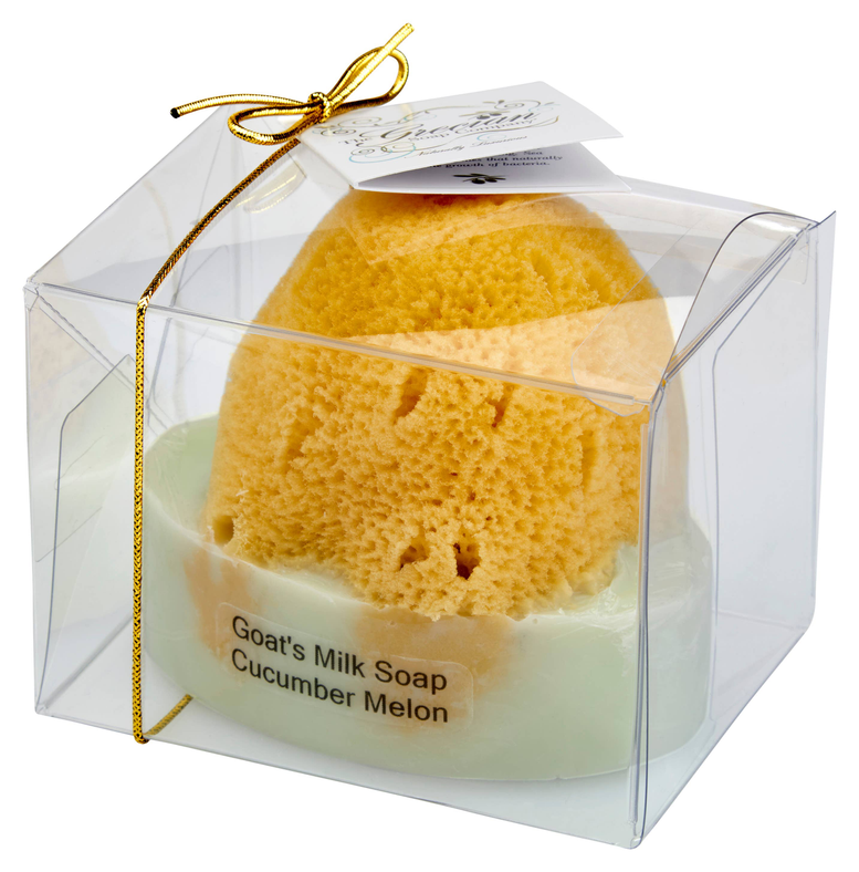Goat Milk Soap with a Natural Sea Sponge Grecian Soap