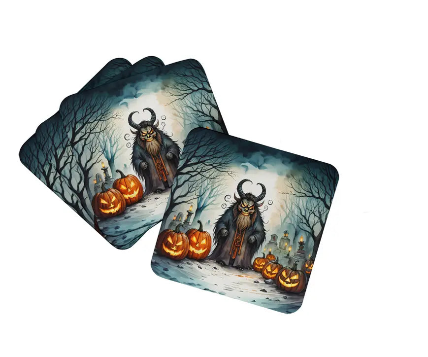 Goblins Spooky Halloween Pair of Pot Holders Caroline's Treasures