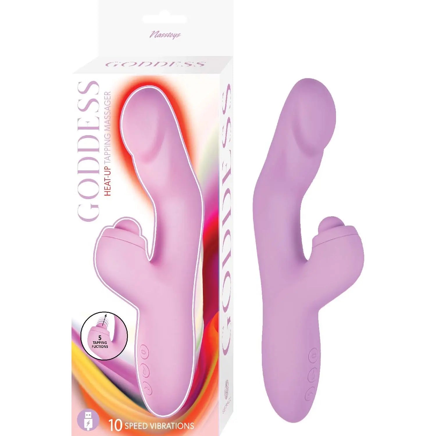 Goddess Heat Up Massager Lavender Nasstoys