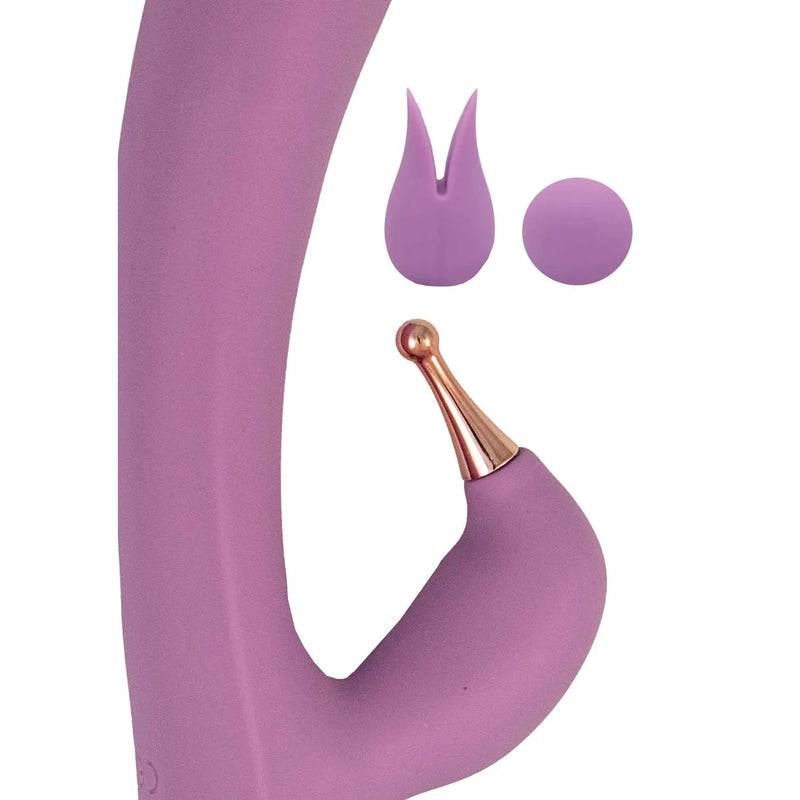 Goddess Tri-tip Personal Massager - Lavender Nasstoys