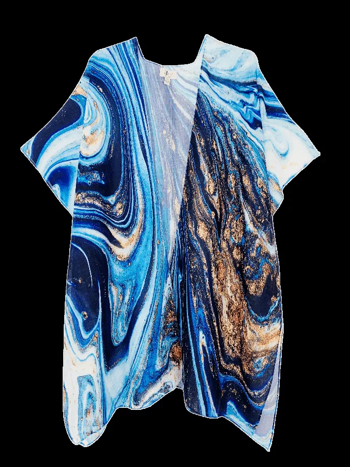 Gold Marble Kimono JC Sunny Fashion