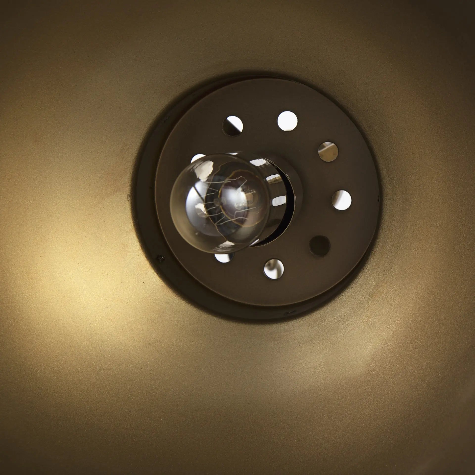 Gold Metal Sphere Pendant Hanging Light Homeroots Lighting