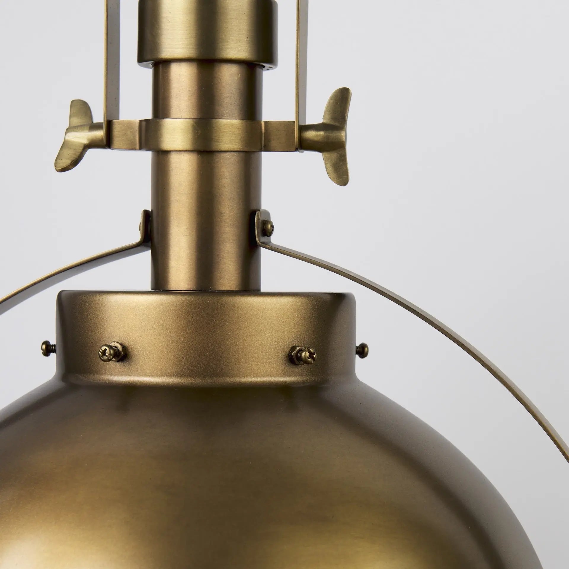 Gold Metal Sphere Pendant Hanging Light Homeroots Lighting