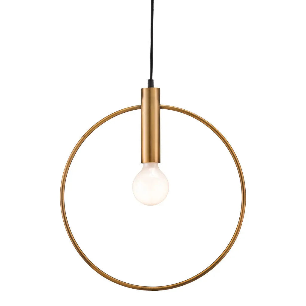 Gold Ring Metal Dimmable Chandelier - GreatEagleInc