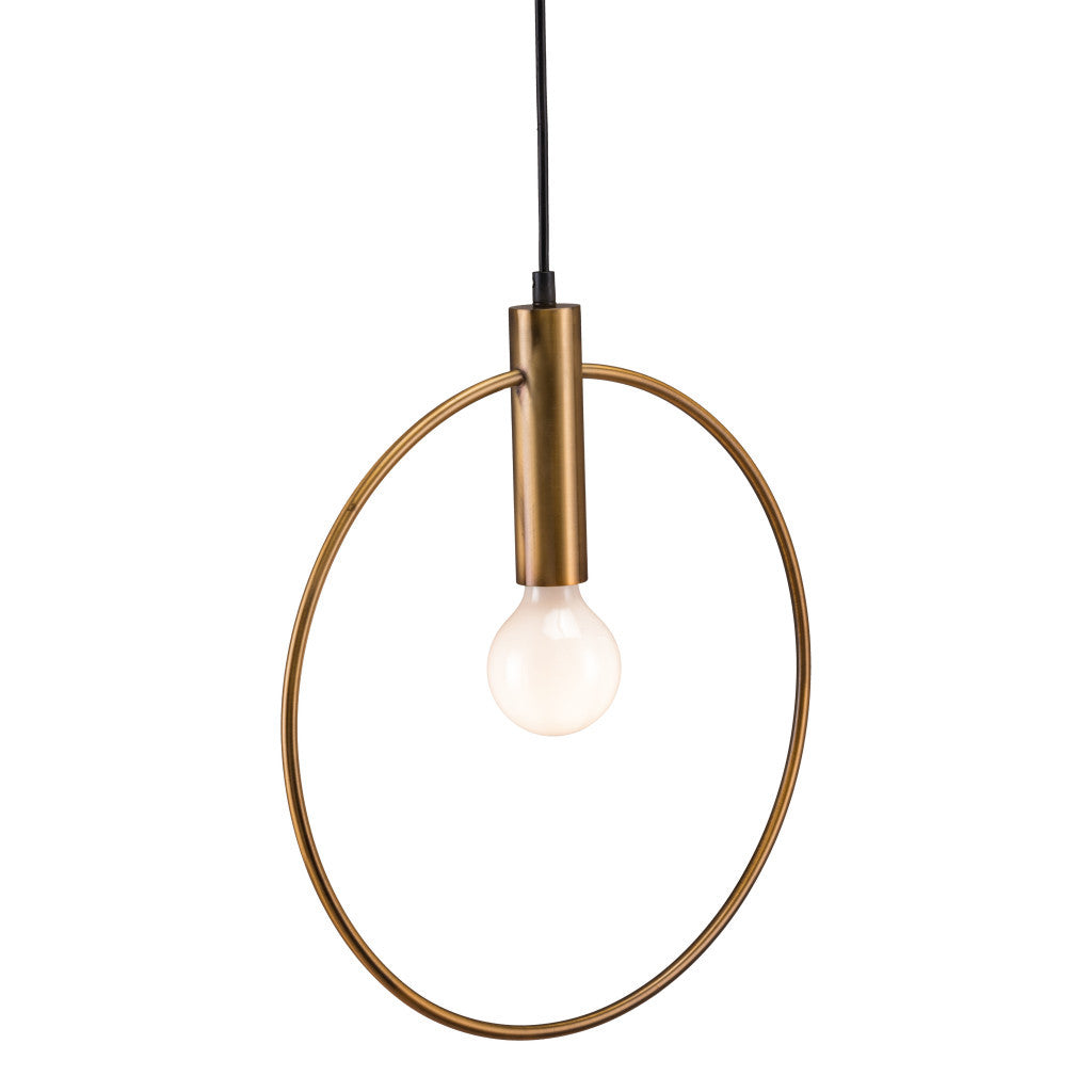 Gold Ring Metal Dimmable Chandelier - GreatEagleInc