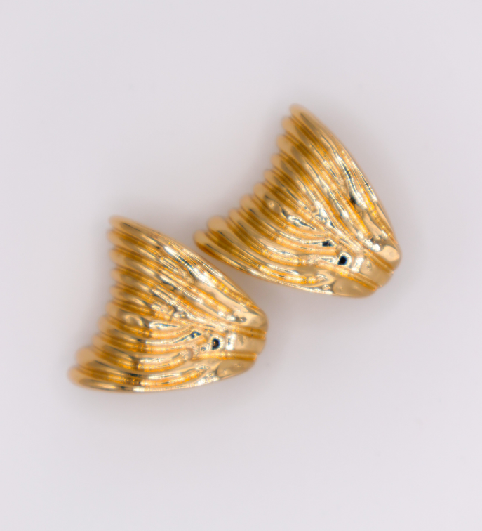 Golden Halo Earrings Maskup Corporation