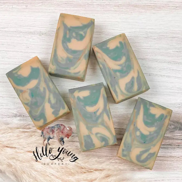 Golden Oats Luxury Soap Hello Young Soapery