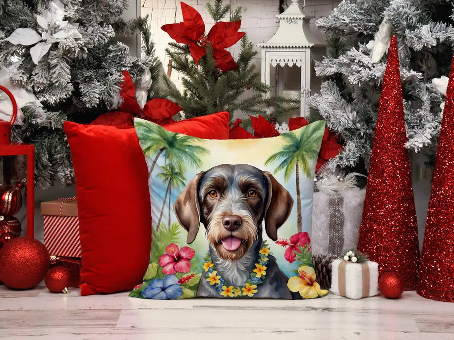 Golden Retriever Luau Pair of Pot Holders Caroline's Treasures