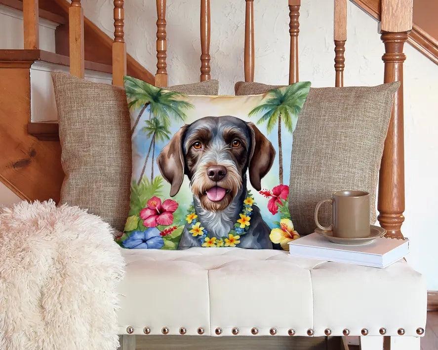 Golden Retriever Luau Pair of Pot Holders Caroline's Treasures