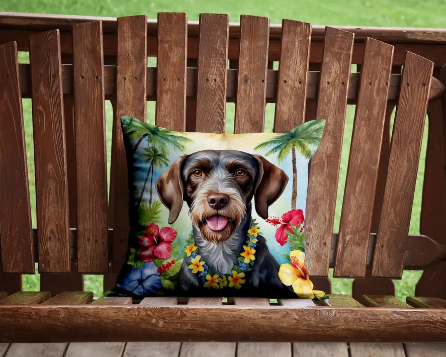 Golden Retriever Luau Pair of Pot Holders Caroline's Treasures