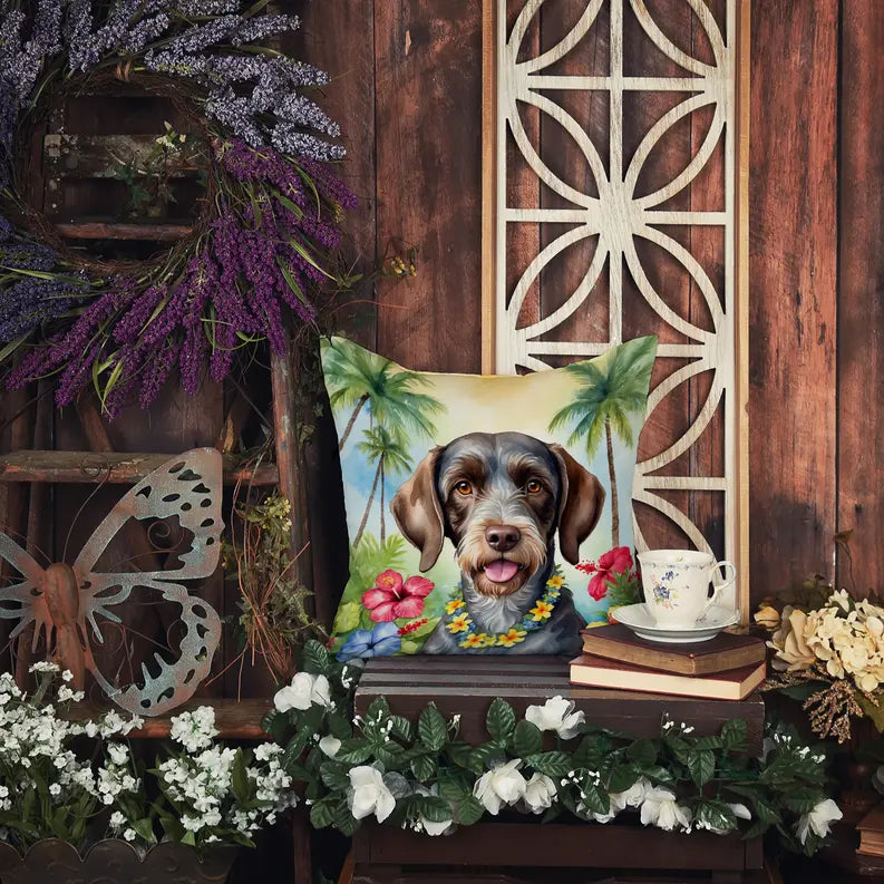 Golden Retriever Luau Pair of Pot Holders Caroline's Treasures