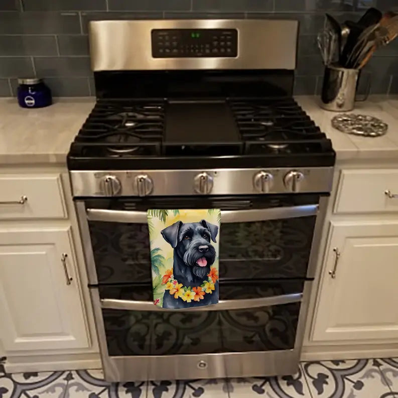 Golden Retriever Luau Pair of Pot Holders Caroline's Treasures