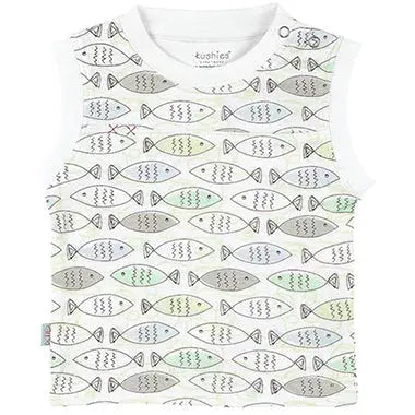 Gone Fishing Short Sleeve Top Kushies