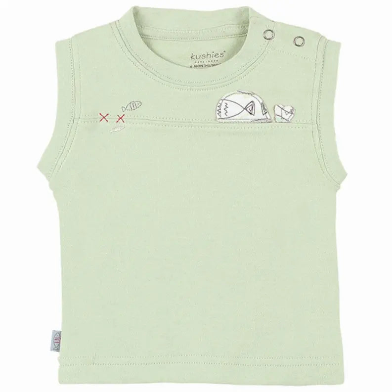 Gone Fishing Short Sleeve Top Kushies