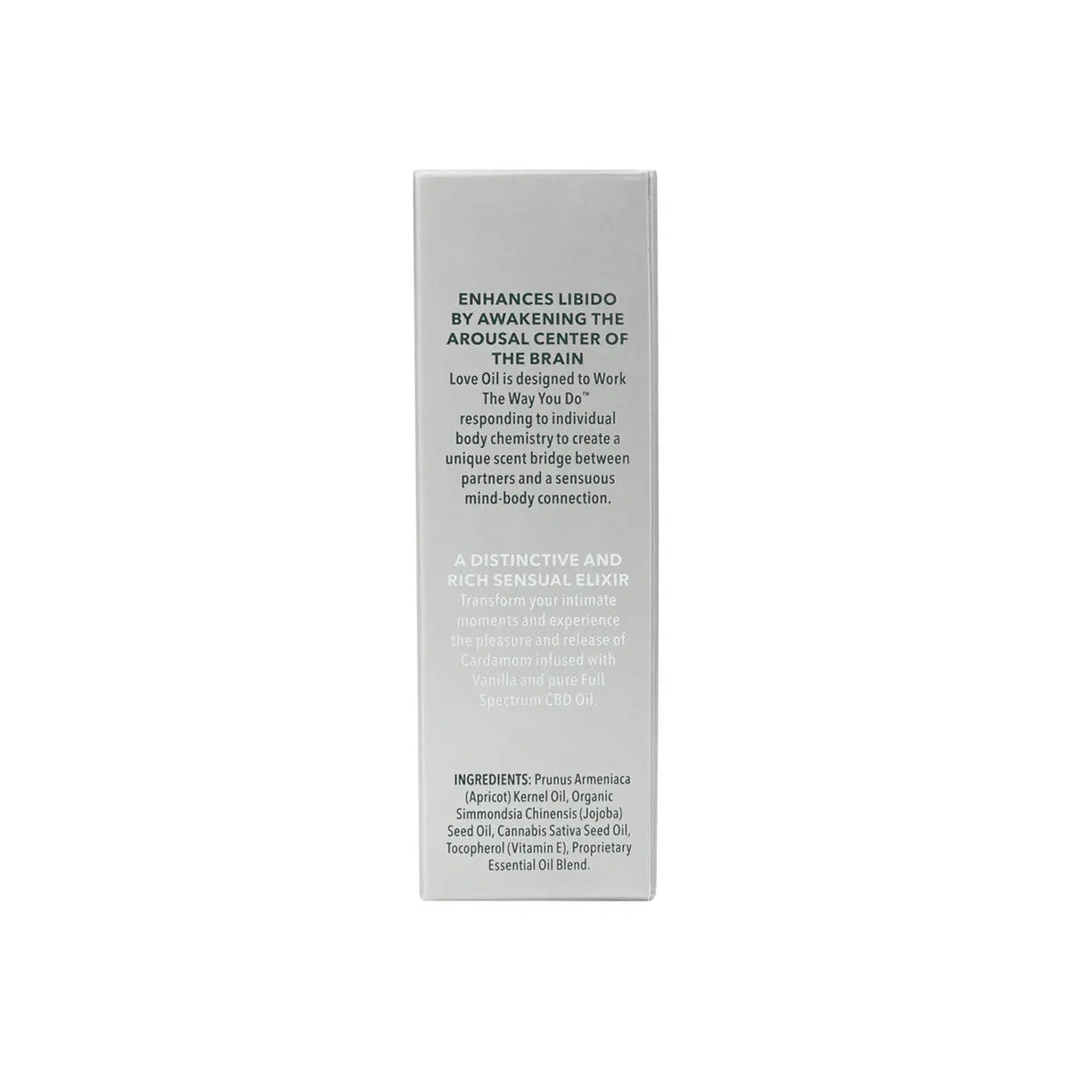 Good Clean Love Cardamom Gold CBD Love Oil 30ml - GreatEagleInc