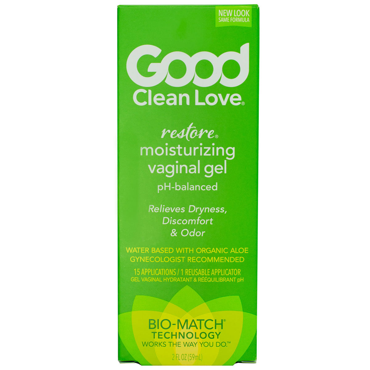 Good Clean Love Restore Moisturizing Lubricant 2oz Good Clean Love