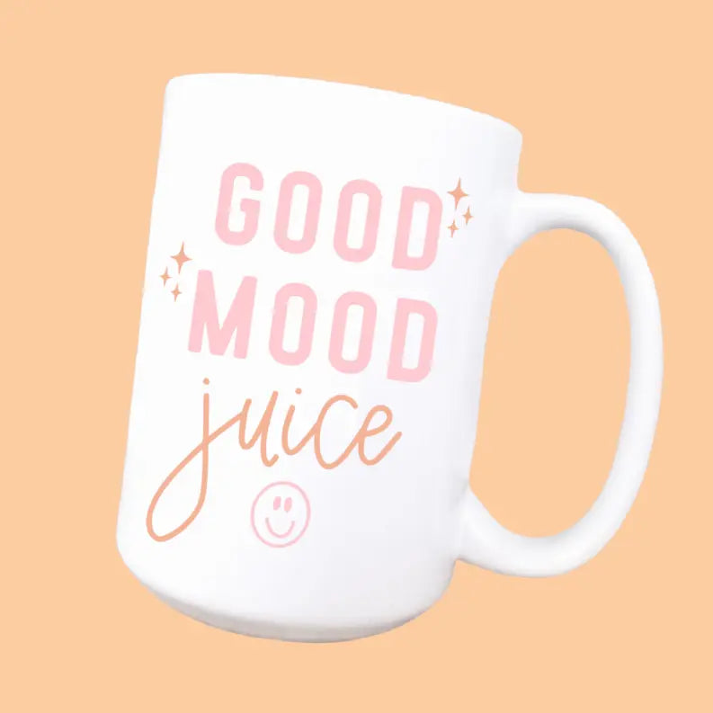 Good mood juice ceramic coffee mug Mug & Mini