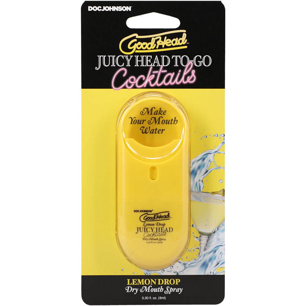Goodhead Juicy Head Cocktails Dry Mouth Spray to-Go - Lemon Drop Doc Johnson