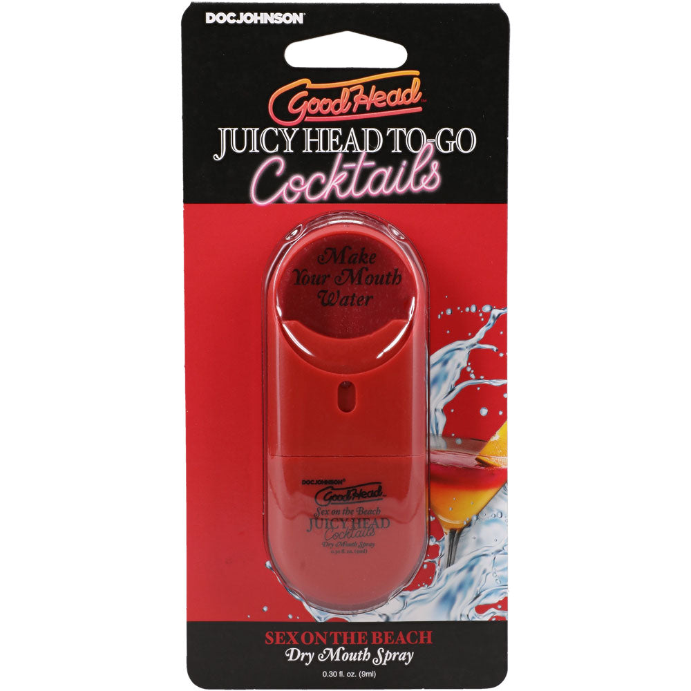 Goodhead Juicy Head Cocktails Dry Mouth Spray to-Go - Sex on the Beach Doc Johnson