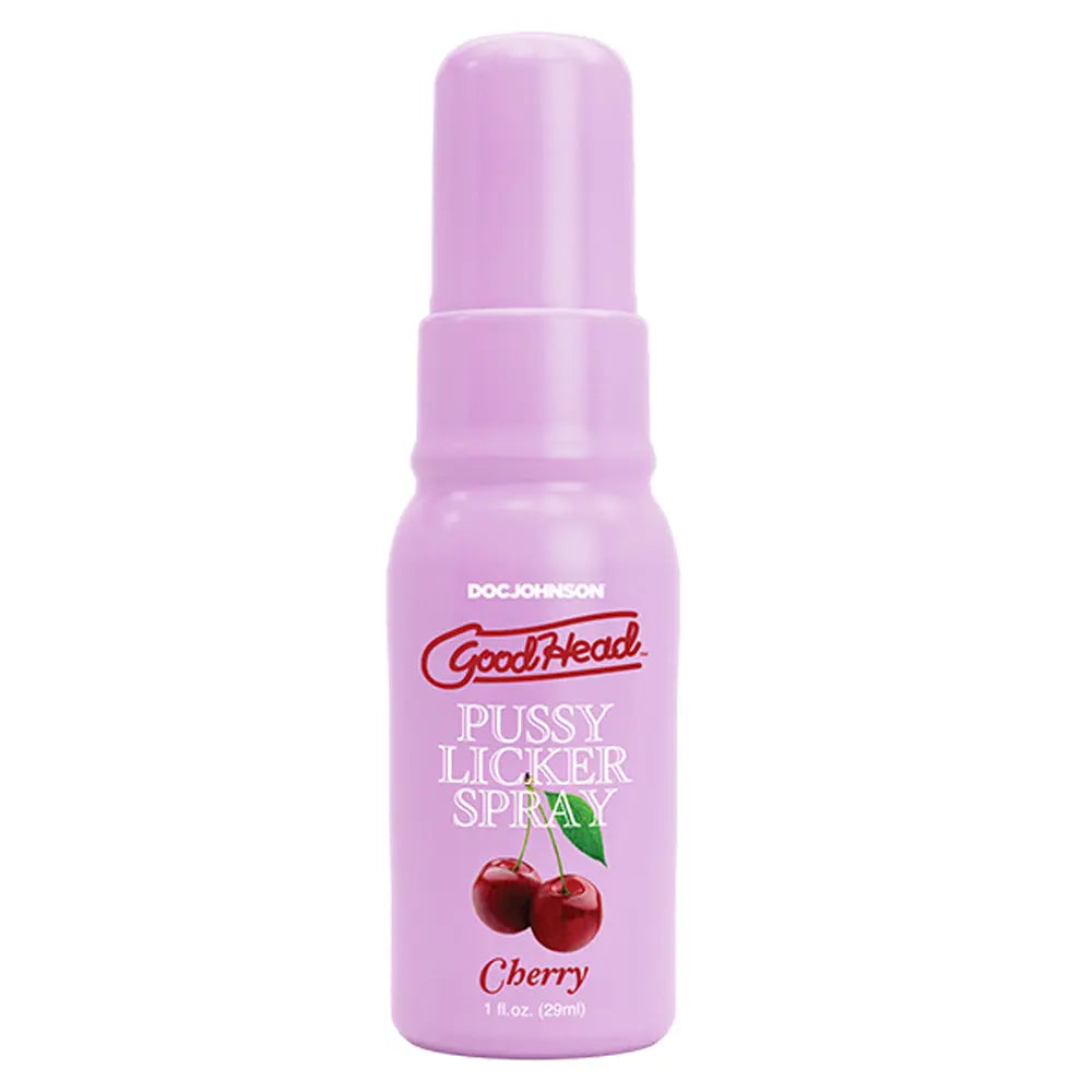 Goodhead Pussy Licker Spray Cherry 1 Fl Oz Doc Johnson
