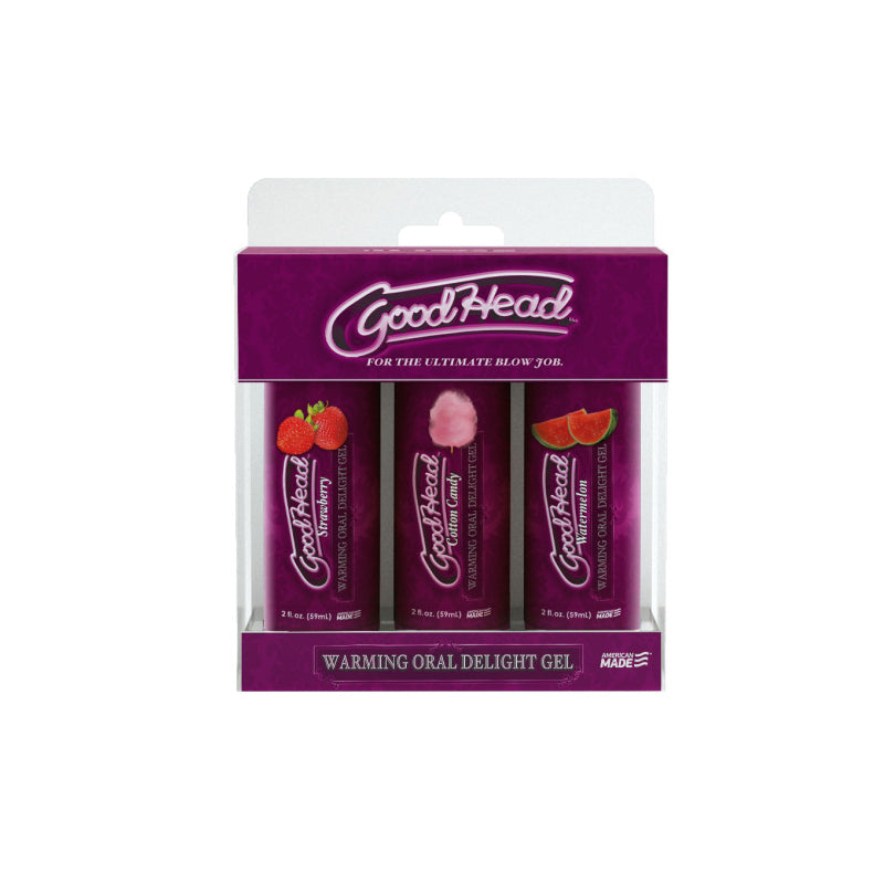 Goodhead Warming Head 3 Pk 2oz Doc Johnson Novelties