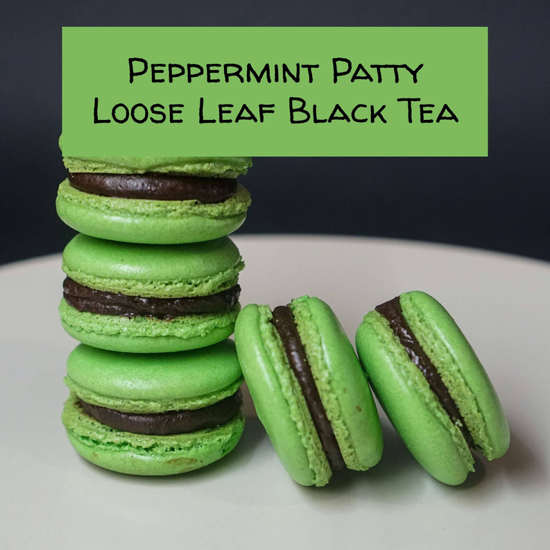 Gourmet Peppermint Patty Loose-Leaf Black Tea (1 oz or 2 oz) The Grateful Tea Co