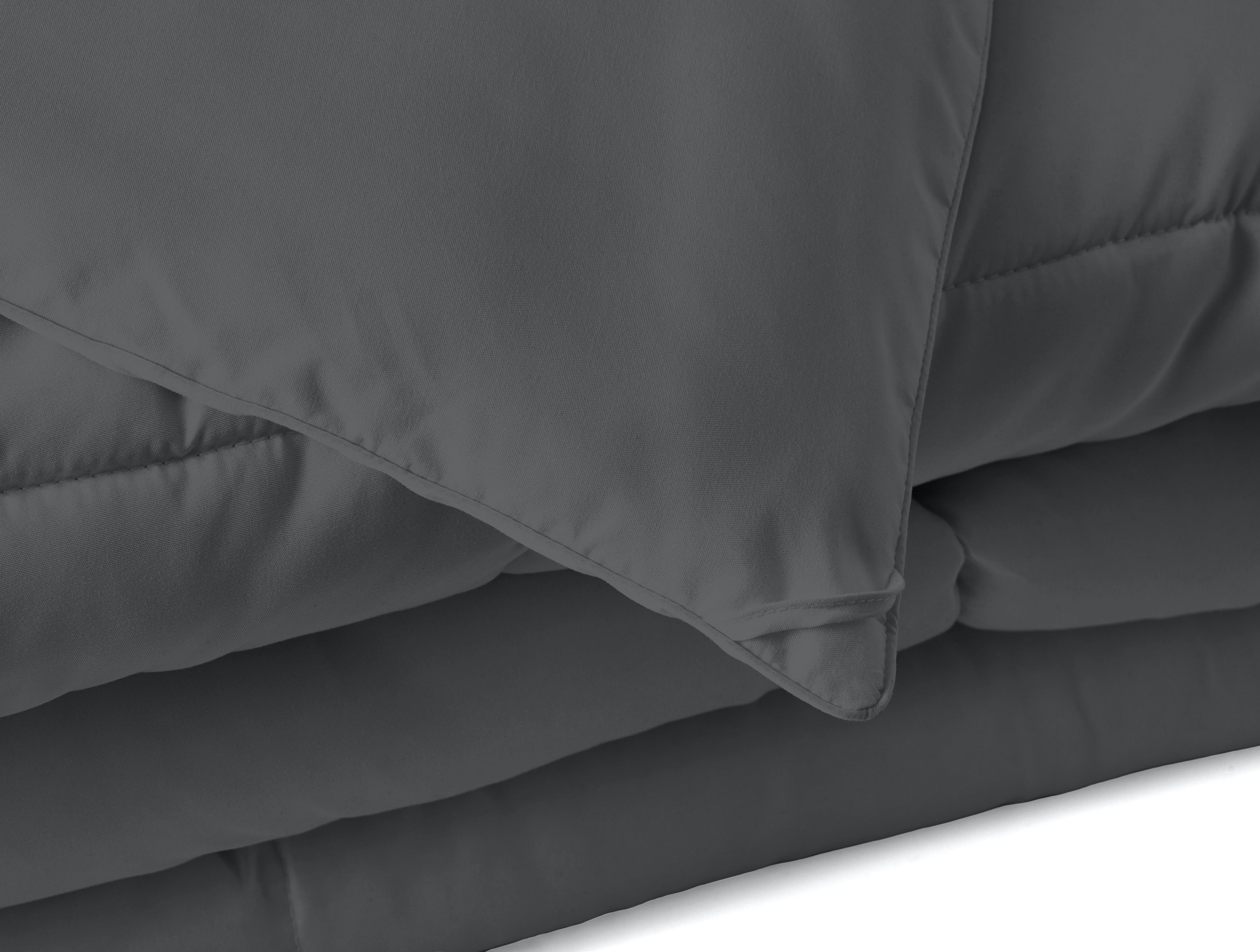 Gray King Microfiber Washable Microfiber Down Alternative Comforter Homeroots Bed & Bath