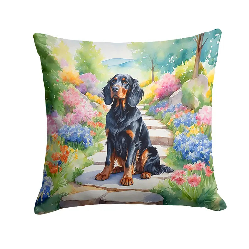 Great Dane Spring Path Pair of Pot Holders Caroline's Treasures