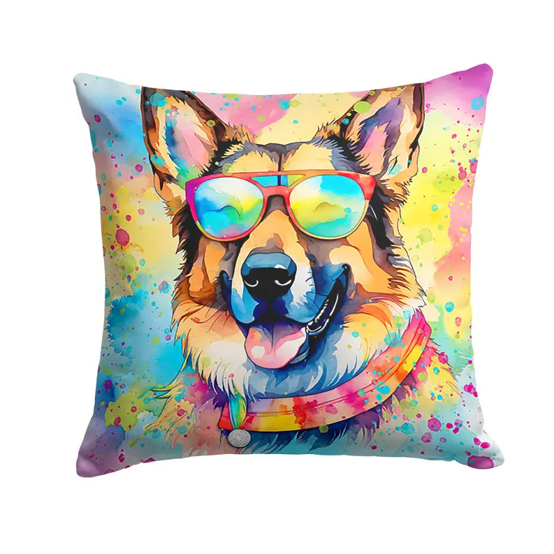 Great Pyrenees Hippie Dawg Pair of Pot Holders Caroline's Treasures