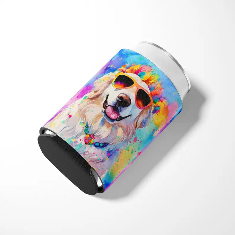 Great Pyrenees Hippie Dawg Pair of Pot Holders Caroline's Treasures