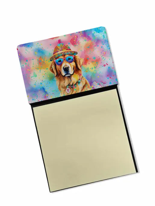 Great Pyrenees Hippie Dawg Pair of Pot Holders Caroline's Treasures