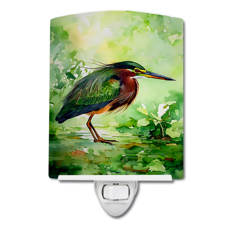 Green Ceramic Night Light Caroline's Treasures