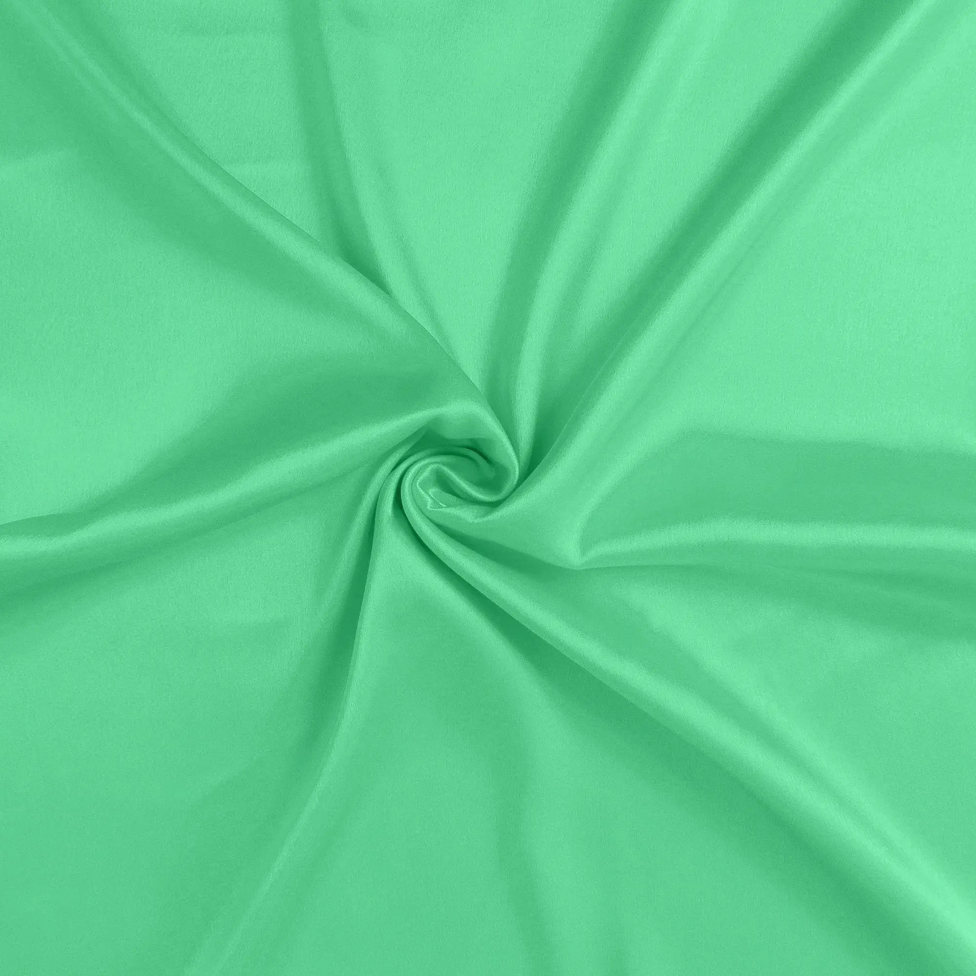 Green Dreamy Set Of 2 Silky Satin Standard Pillowcases Homeroots Bed & Bath
