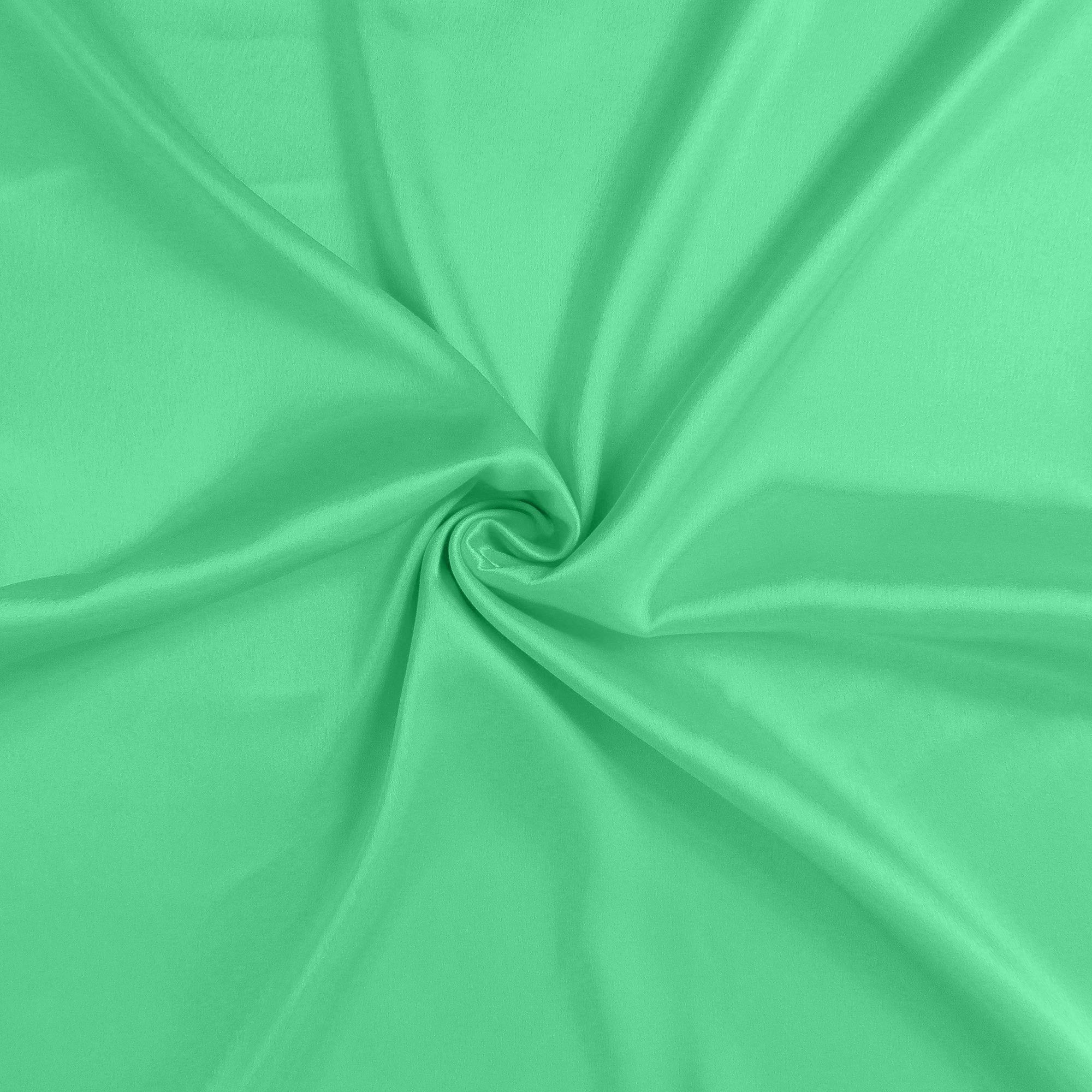 Green Dreamy Set Of 2 Silky Satin Standard Pillowcases Homeroots Bed & Bath