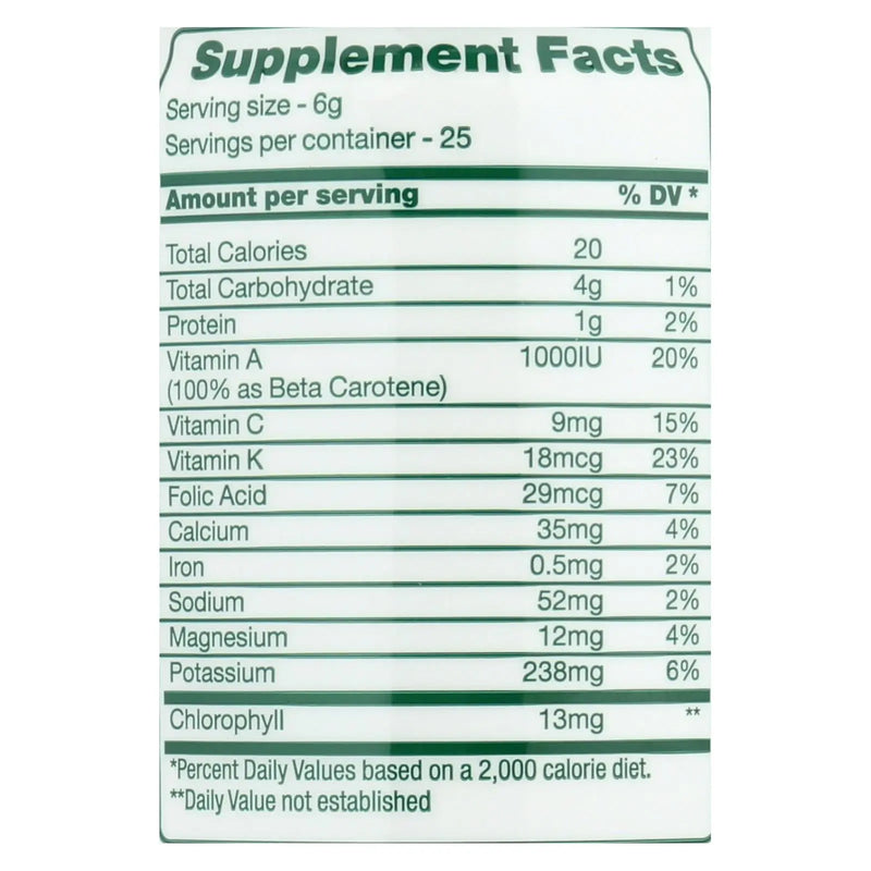 Green Foods Dr Hagiwara Green Magma Barley Grass Juice Powder - 5.3 Oz Green Foods