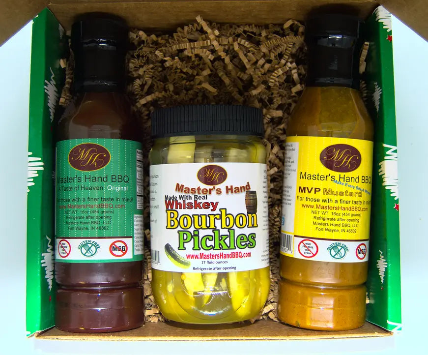 Green Gift Set Master's Hand BBQ