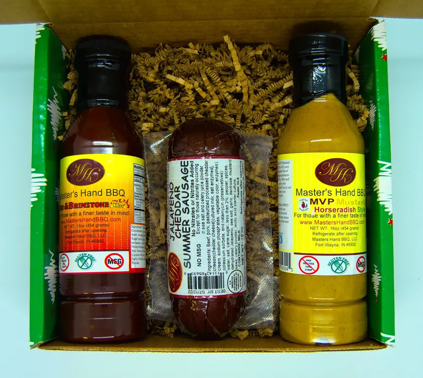 Green Gift Set Master's Hand BBQ