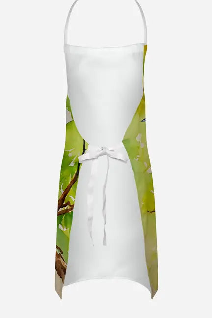 Green Heron Apron Caroline's Treasures