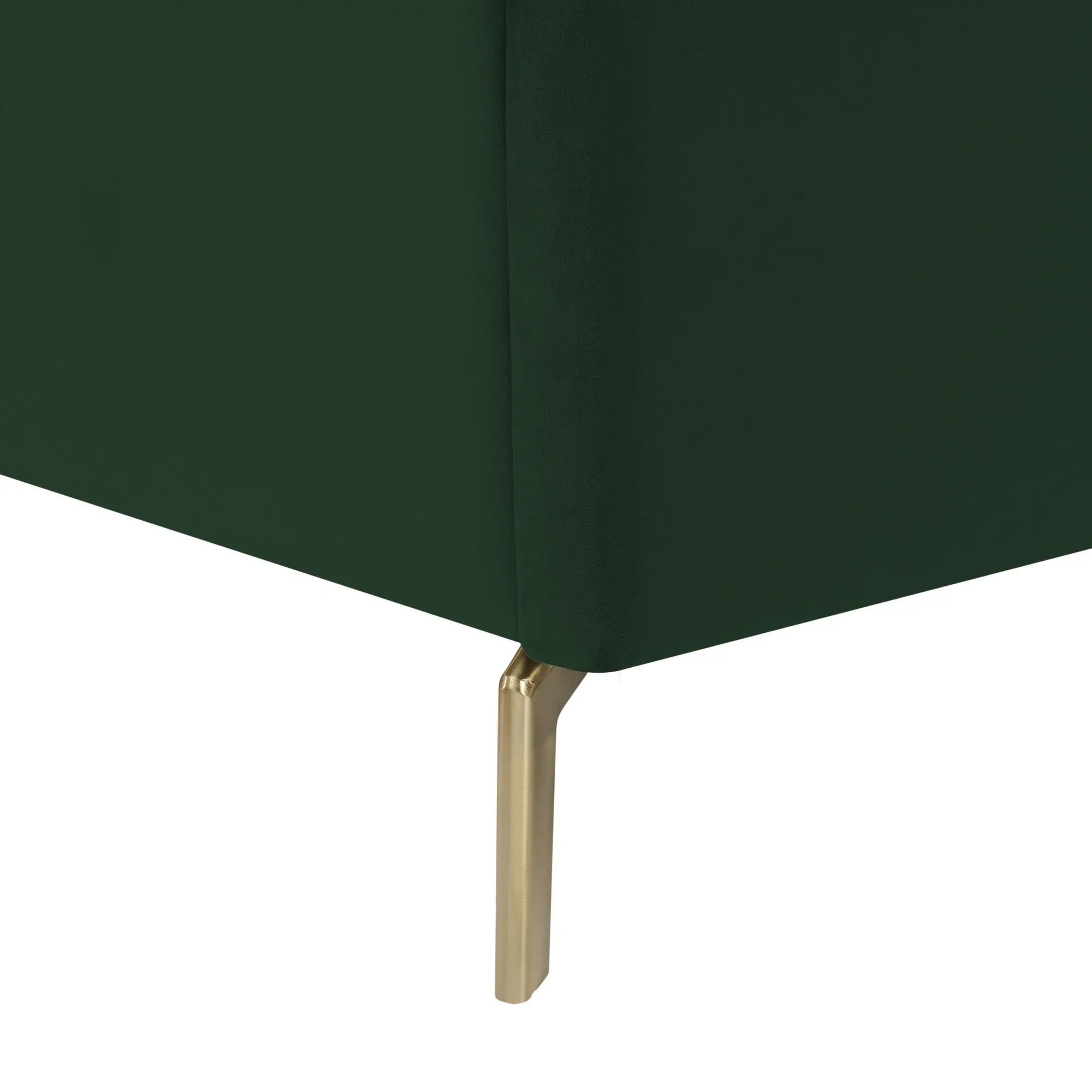 Green Velvet Upholstered Full Bed Frame Homeroots Bed & Bath