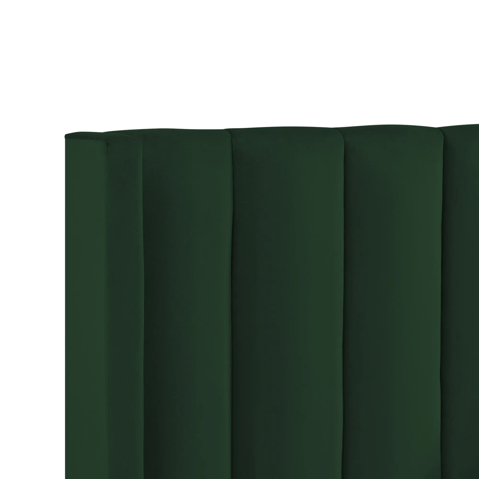 Green Velvet Upholstered Queen Bed Frame Homeroots Bed & Bath